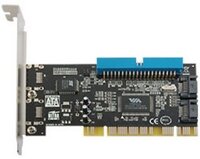 Speedragon SD-AS6421-1A2IR SATA 2 chan +1 IDE PCI Raid kártya