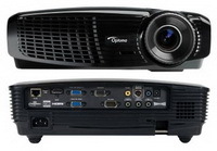 Proj. Optoma W401 WXGA 3D Full HD 4500L 15 000:1