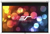 Vetítő vászon 298x168 Fali EliteScreens 16:9 M135XWH2 Fehér váz