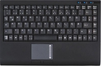 Key EN USB Keysonic Mini with Smart Touchpad Black ACK-540U+