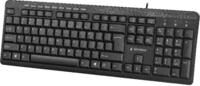 Key Cirill USB Gembird Black KB-UM-106-RU