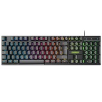 Key HU USB Everest Gamer RGB LED Borealis Rainbow KB-188 37428