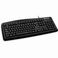 Microsoft Wired Keyboard 200 fekete billentyűzet