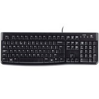 Key Logitech K120 USB HUN OEM Black 920-002640