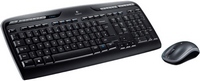 Key Logitech Cordless MK330 USB HU +mouse Black 920-003993