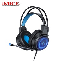Fejhal +mikrofon Apedra iMICE HD-480/HD-490 7.1 USB Gaming RGB