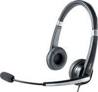 Jabra UC VOICE 550 MS Duo mikrofonos fejhallgató / headset