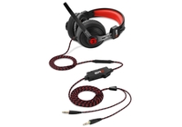 Fejhal +mikrofon Sharkoon Rush ER2 Black/Red