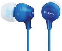 Fejhal Sony MDR-EX15LP fülhallgató Blue MDREX15LPLI.AE