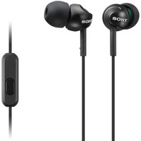 Fejhal Sony MDR-EX15AP fülhallgató BK Android/Iphone