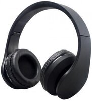 WPower K-818 Bluetooth, FM, MP3, sztereó headset, fekete