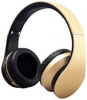 WPower K-818 Bluetooth, FM, MP3, sztereó headset, arany