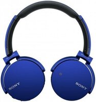 Sony MDR-XB650BTL Bluetooth fejhallgató, kék