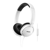 Fejhal +mikrofon Philips SHL5005WT/00 White