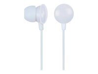 Fejhal Gembird Earphones White MHP-EP-001-W