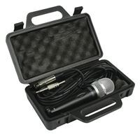 Mikrofon König Dinamikus 6,35mm jack +koffer KN-MIC50C, fekete