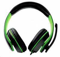Fejhal +mikrofon Esperanza Condor Green EGH300G