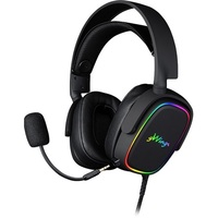 Fejhal +mikrofon gWings GW-9100HS Gaming Headset Bk 59998838371