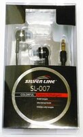 SilverLine SL-007 fülhallgató, fekete