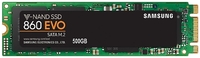 Samsung 860 EVO Basic 500Gb M.2 SATA SSD meghajtó