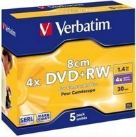 Verbatim DVD+RW 8cm 1,4GB újraírható DVD lemez,