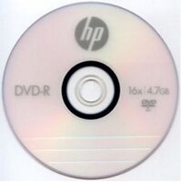 HP DVD-R 4,7Gb 16x papírtokos