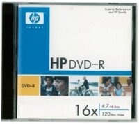 HP DVD-R 4,7Gb 16x slim tokos