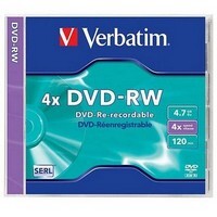 DDVD-RW Verbatim 4,7Gb 4x Normál Tok