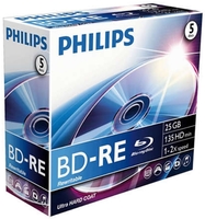 Disk BD-RE Philips 2x Blu-ray disc 25GB PH528652
