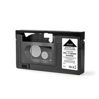 Kazetta VHS Converter VHS-C to VHS Plug and play Nedis VCON110BK