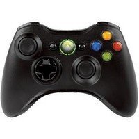 Microsoft Xbox360 Wireless Controller fekete