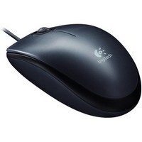 Mouse Logitech Optical M100 USB Grey 910-001604