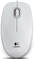 Mouse Logitech Optical M100 USB White 910-005004