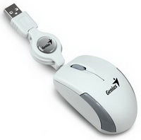 Mou Genius Optical Micro Traveler V2 White USB