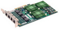 Ethernet kártya Supermicro AOC-UG-i4 Gigabit PCIE 4 x RJ45