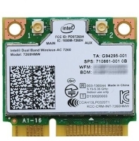 Wlan NIC Intel 7260 Mini PCIe Wi-Fi/Bluetooth Dual 7260.HMWWB