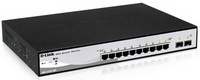 Switch D-Link DGS-1210-10P 10xPoE+2xGiga PoE Ports