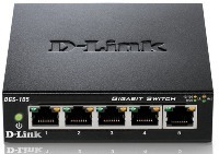 Switch D-Link DGS-105/E 5p Gigabit