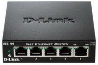 Switch D-Link DES-105/E 5p 10/100Mbit