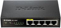 ET Sw D-Link DES-1005P 5p Switch 1p PoE Port