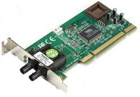 ET NIC Black Box 100BASE-FX Fiber PCI ST Multimode LH1360C-ST