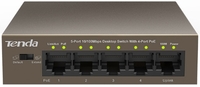 Switch Tenda TEF1105P-4-63W 5port PoE 10/100Mbit