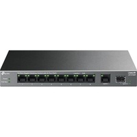 Switch TPLink LS1210GP LiteWave 8port Gbe PoE Fémházas asztali