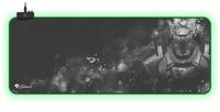 Mouse Pad Genesis Carbon 500 L 80x30cm RGB Black NPG-1509