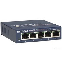 Switch Netgear FS105-300PES 5x10/100 Switch Fémházas