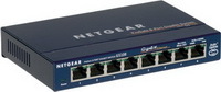 Switch Netgear GS108GE 8xGigabit ProSafe Switch Fémházas