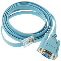ET Sw Cisco x Console Cable 6FT with RJ45 and DB9F