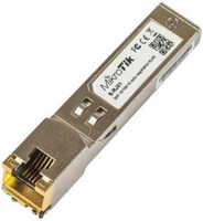 ET Sw MikroTik SFP Gbe modul réz S-RJ01