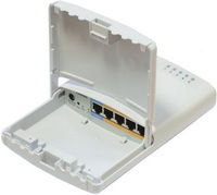 ET Rou Mikrotik PowerBox RB750P-PBR2 Outdoor 5xet.Poe6v-30V 1-2A