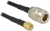 Wlan x Kab Antenna RP-SMA to N Jack LMR195 1m Delock 88684